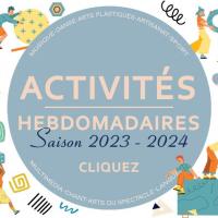 Plaquette Activités Hebdos 2023/2024