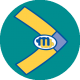 Logo rond tandem