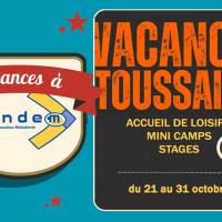 Programme Vacances de la Toussaint