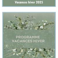 Programme Vacances hiver